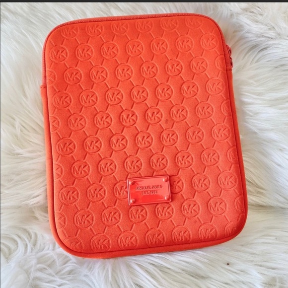 Michael kors orange tablet iPad case